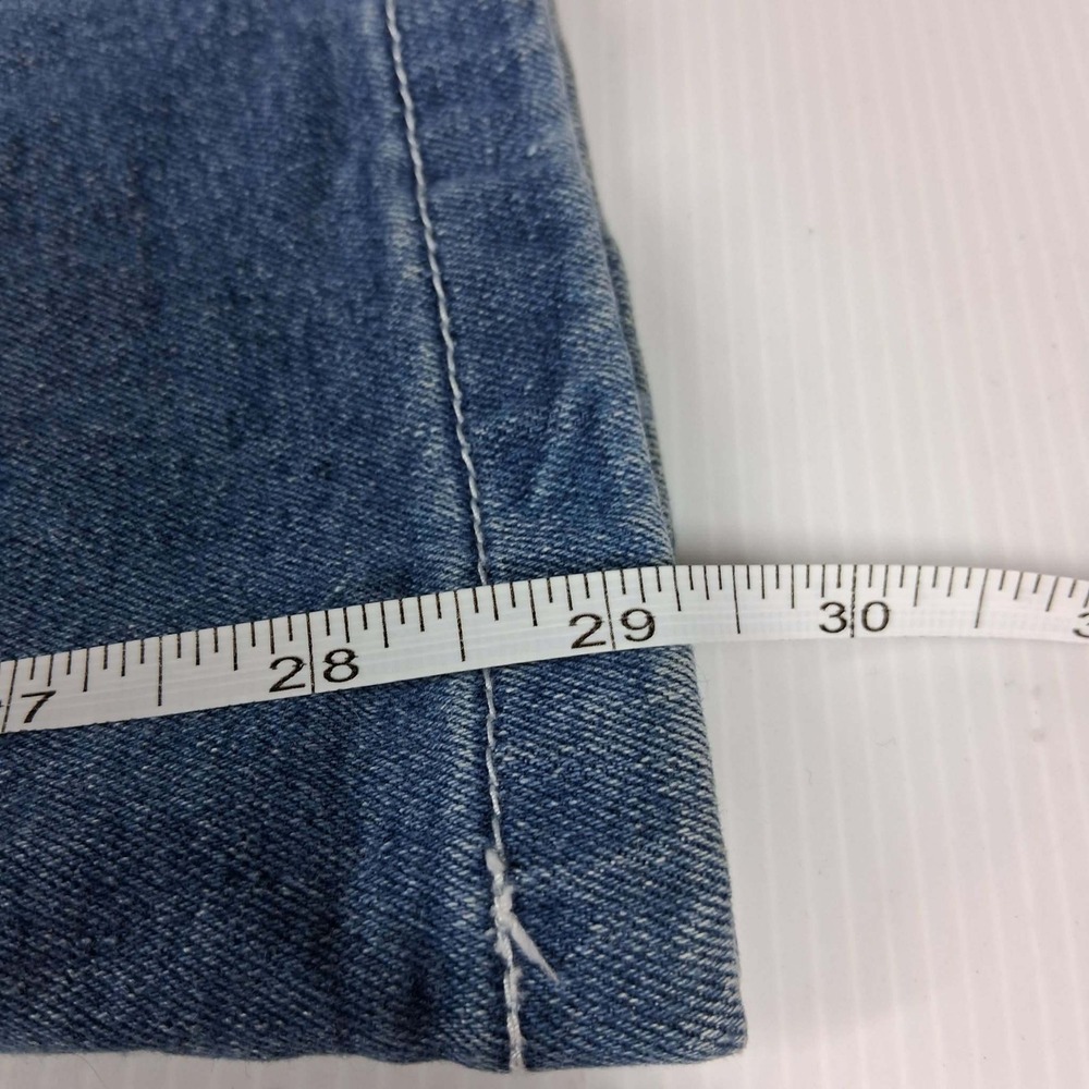 Cargo Flare Y2K Women's M Elastic Back Medium Wash No Comment RW431194 - Picture 7 of 7